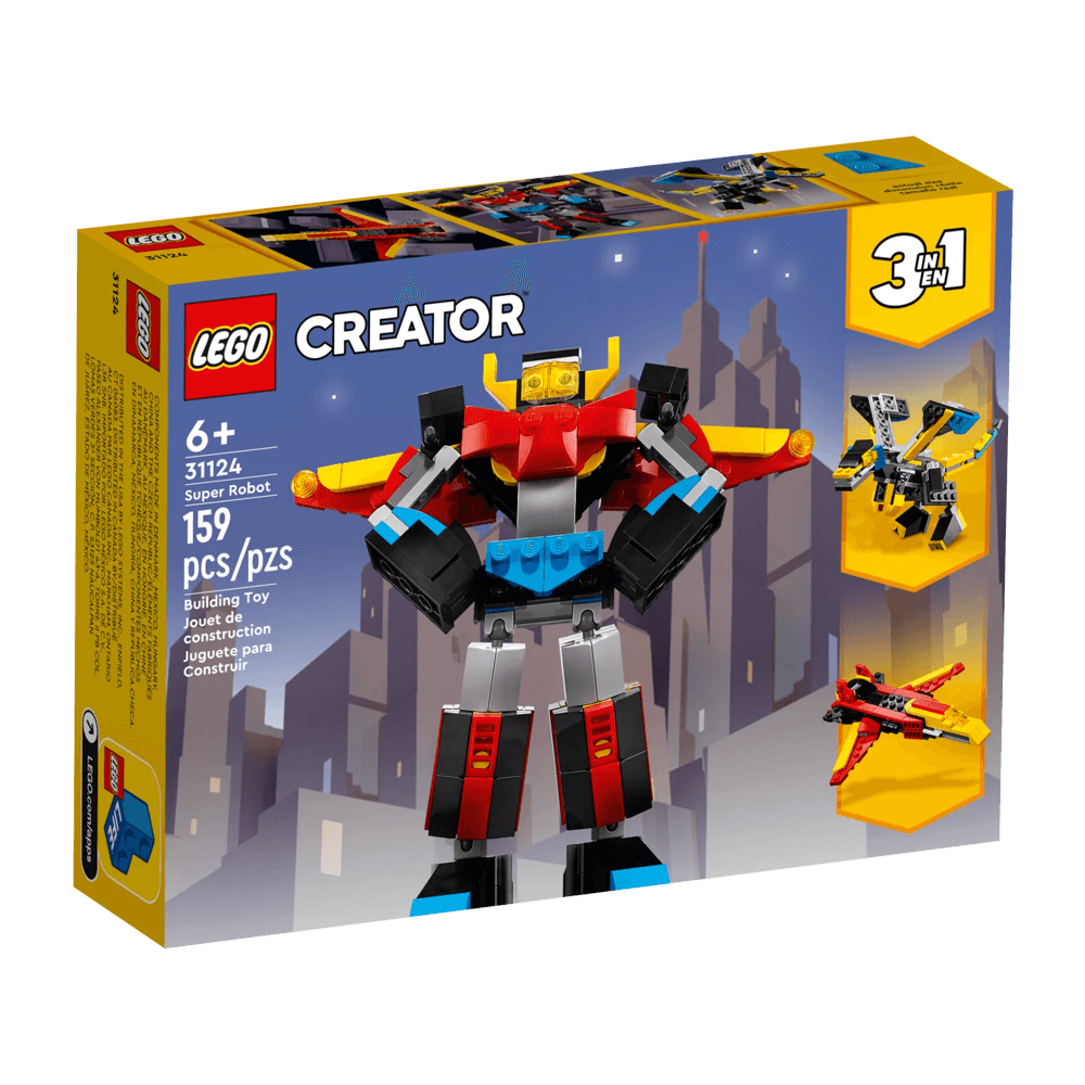 Конструктор LEGO - CREATOR 31124 Super Robot (возраст 6+)