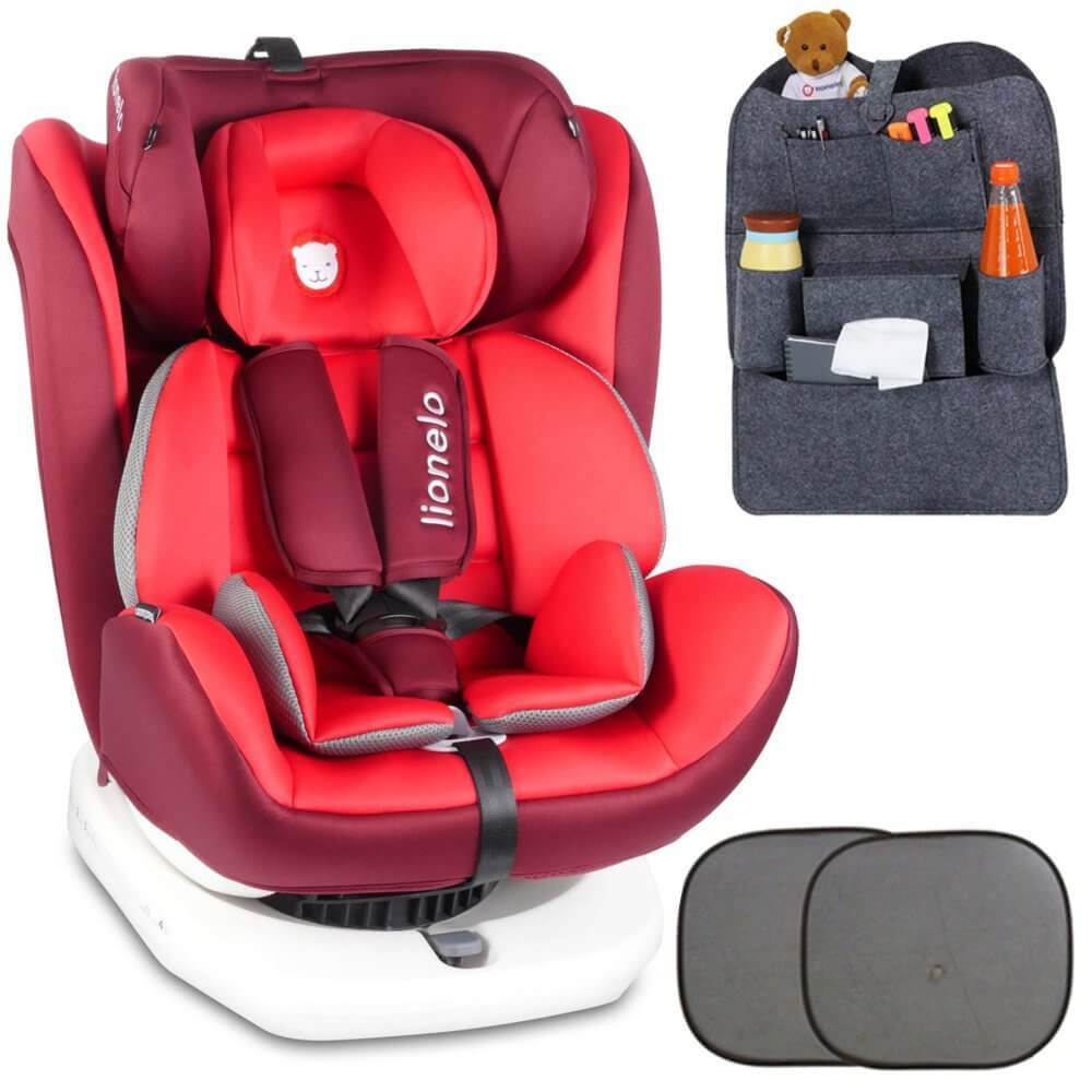 Lionelo Bastiaan Isofix - Red