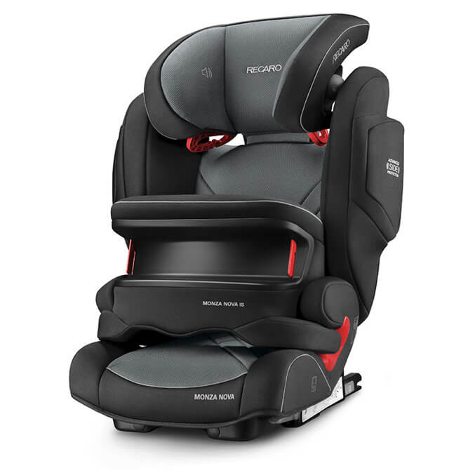 Recaro Monza Nova IS Seatfix - Carbon Black