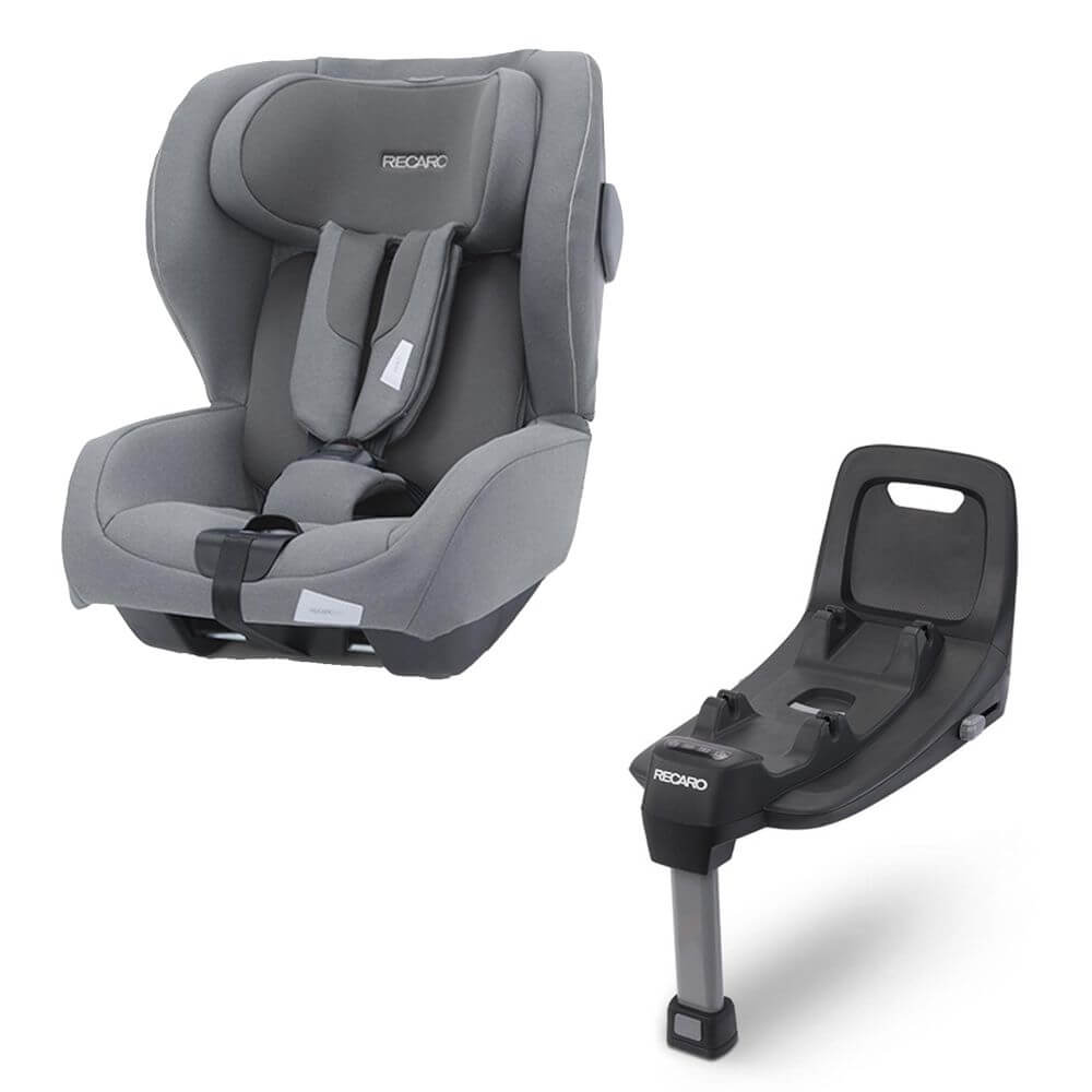 Recaro Kio + Base i-Size - Prime Silent Grey