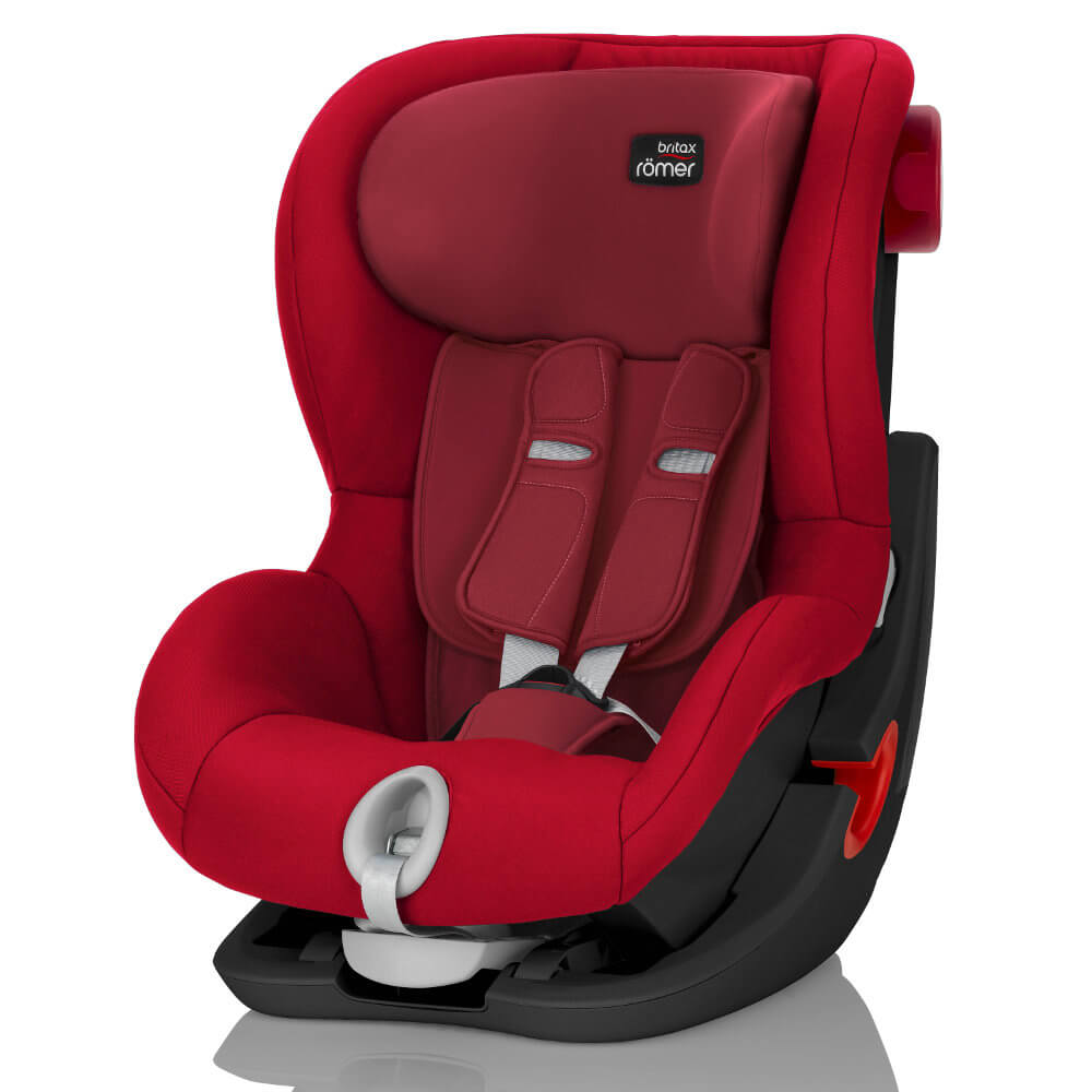 Britax Roemer King II - Flame Red (Black Series)