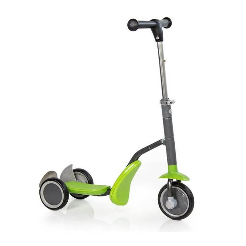 Vip LEX ST-82013A - трехколесный самокат-беговел - Зеленый