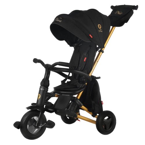 QPlay NOVA Plus - Black Gold (складной руль)