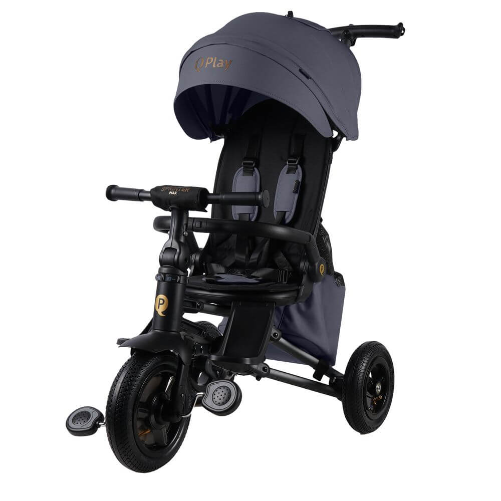 QPlay Sprinter Max S702 - Grey (Oxford/Graphite)