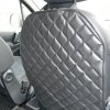 Защитная накидка на спинку переднего сидения Lux Cover FrontSeat Stitch - серый