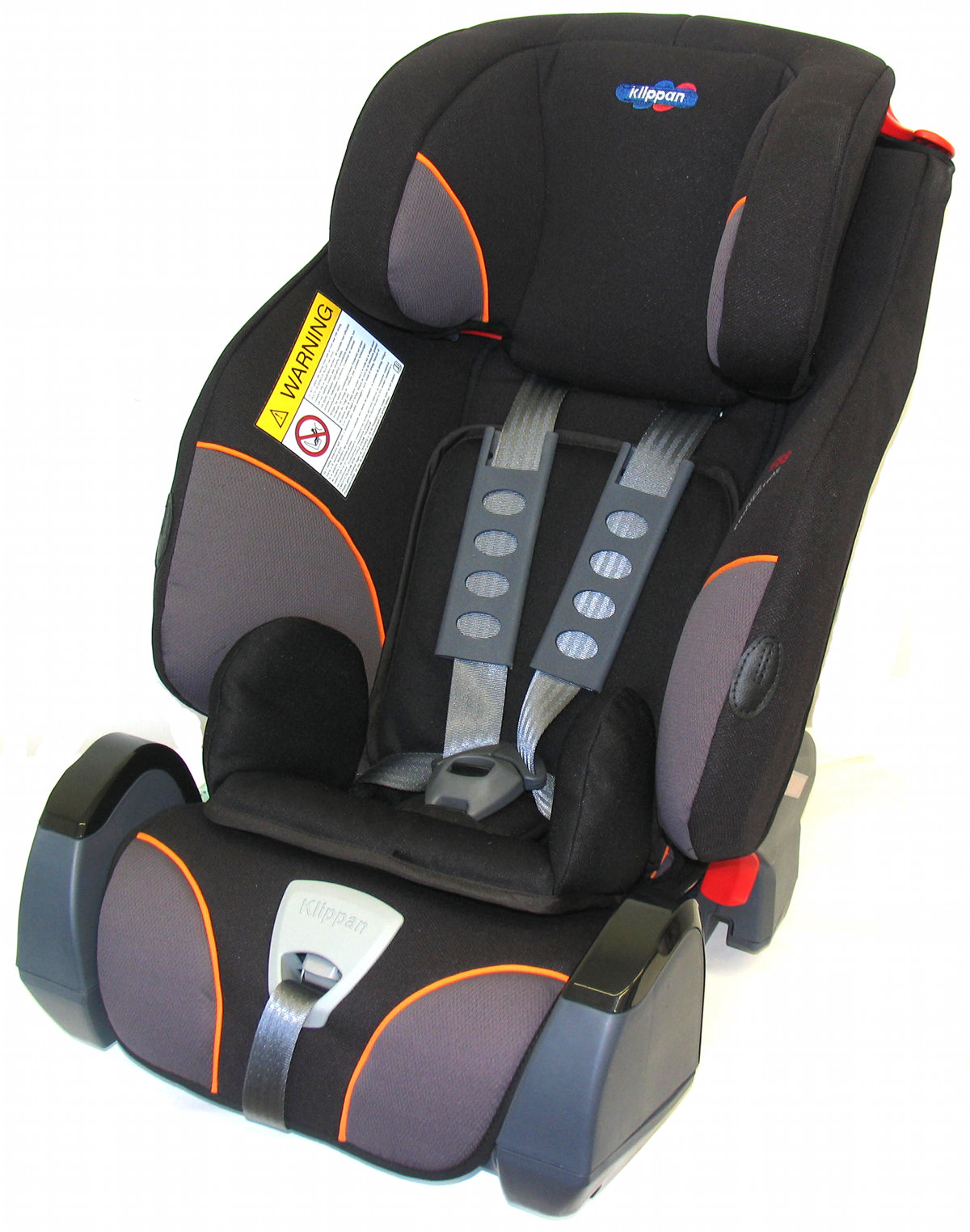 Klippan Triofix - Black-Orange
