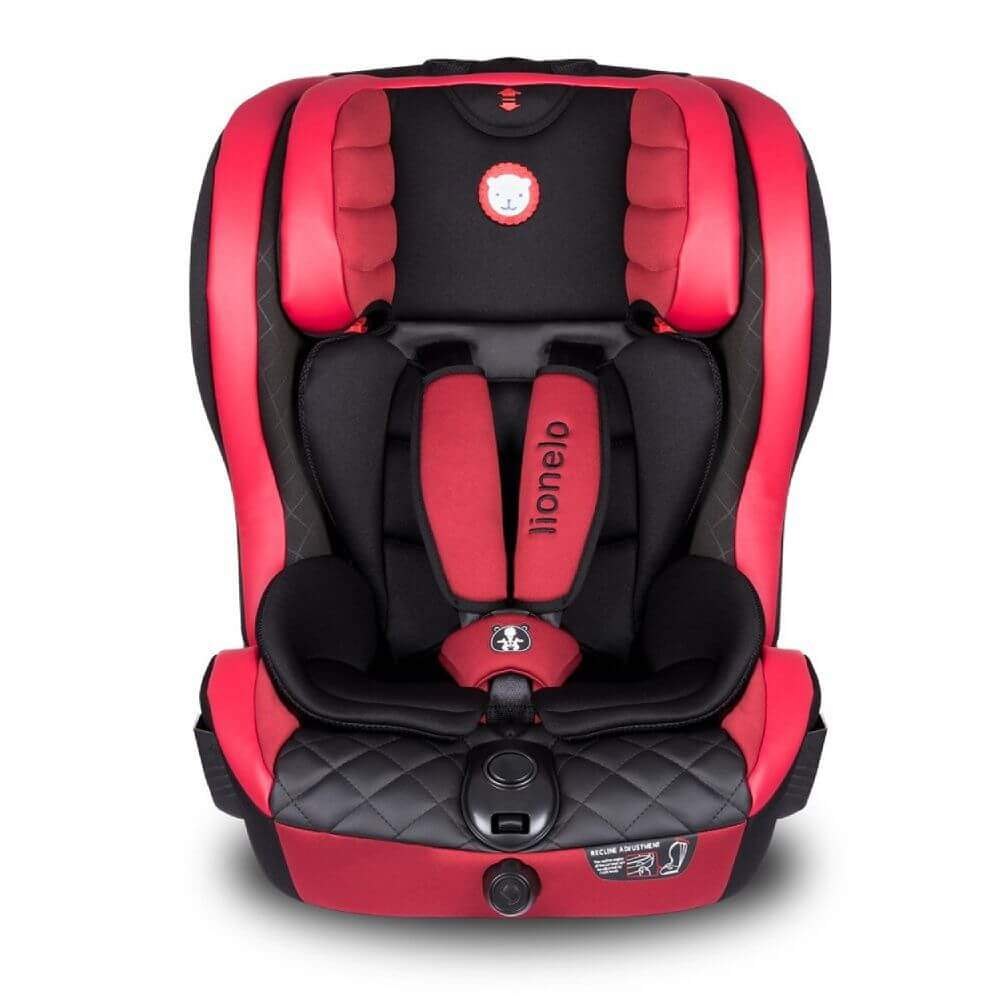 Lionelo Jasper Isofix - Leather Red