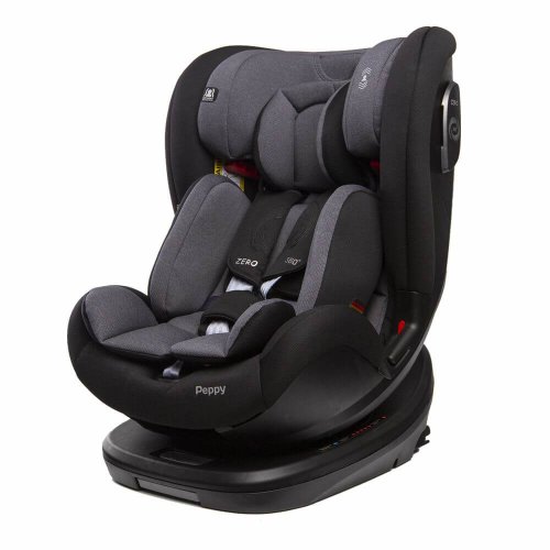 Peppy Zero Isofix - Black/Grey