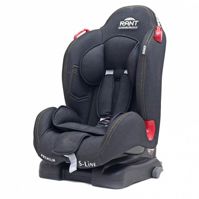 Rant Premium Isofix - Black Jeans/черный джинс