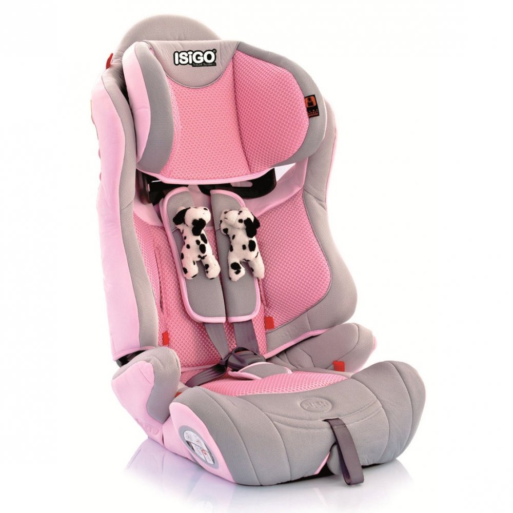 ISIGO Odisseo Isofix - Pink Dalmata