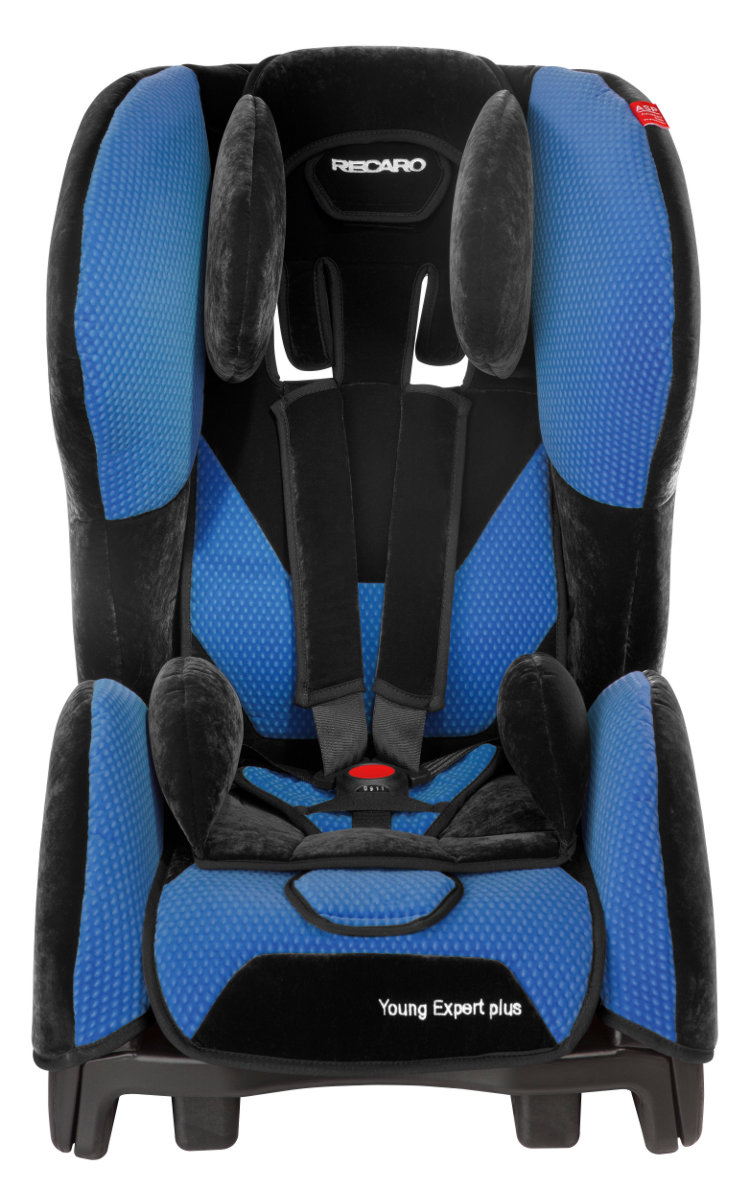 Комплект Recaro Young Expert plus + база Isofix - Saphir (микрофибра)